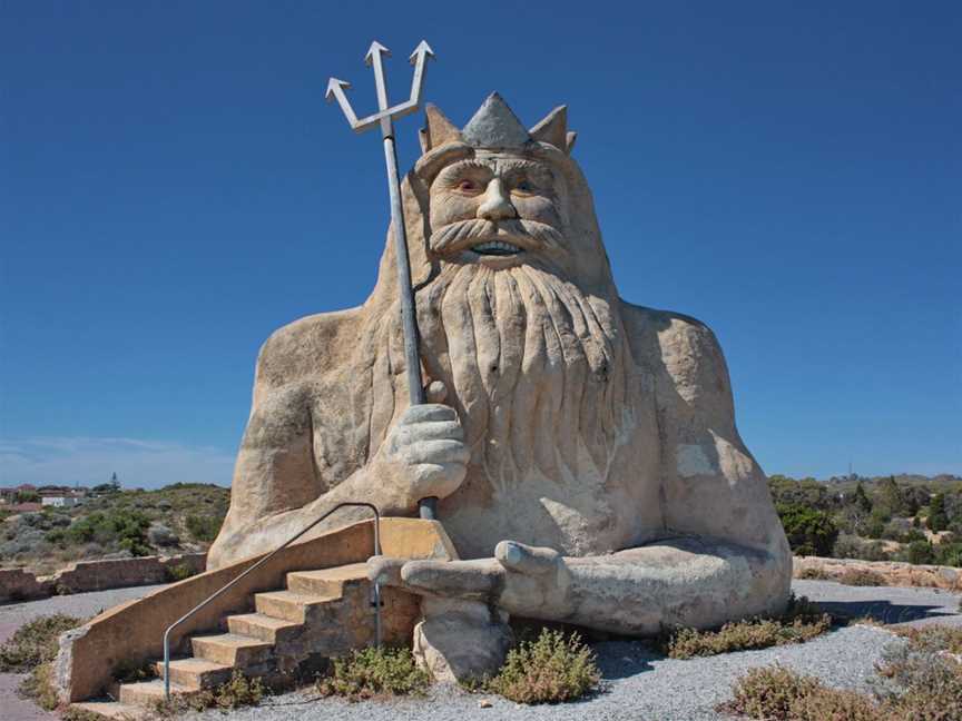 King Neptune Statue Two Rocks - Two Rocks
