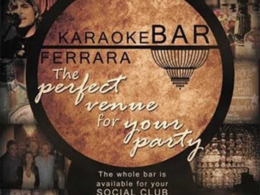 Ferrara Karaoke Bar, Function venues in Perth