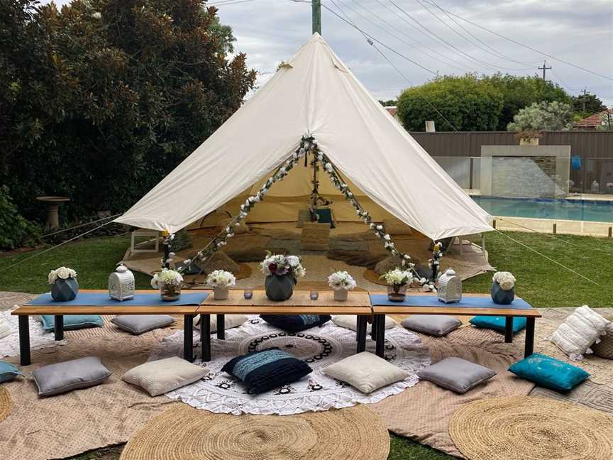 Cool Cabanas Glamping & Picnics, Function Venues & Catering in BANKSIA GROVE