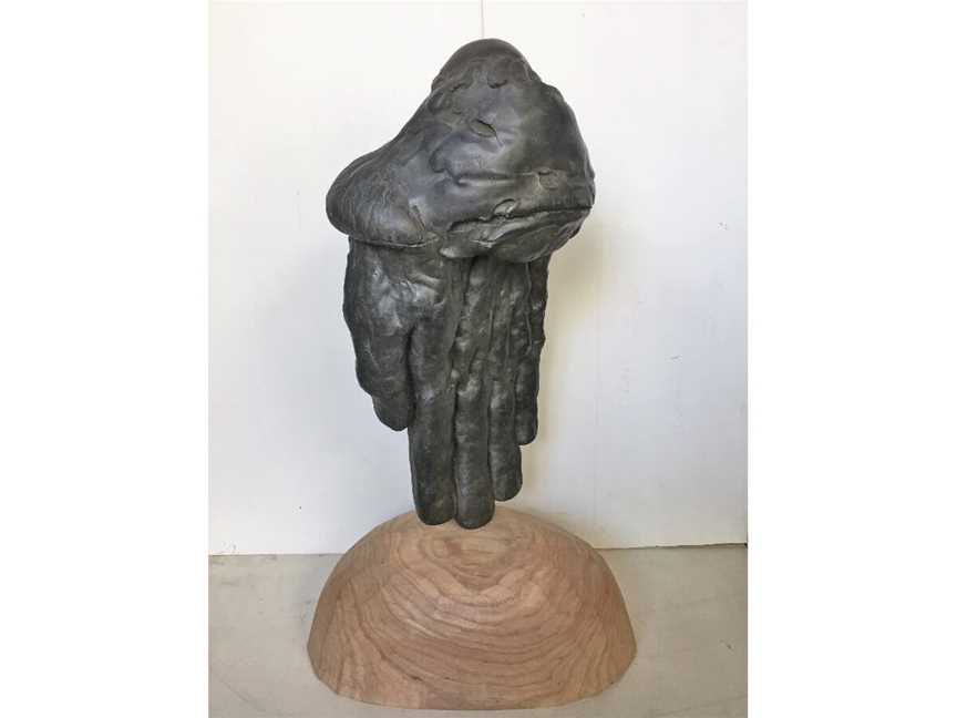 Assoc. Professor Lai Yun-Hsin - The Hand, Bronzewood 68 x 40 x 29cm