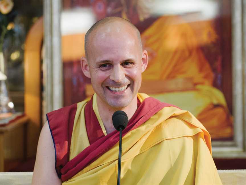 Buddhist monk Gen-la Kelsang Jampa