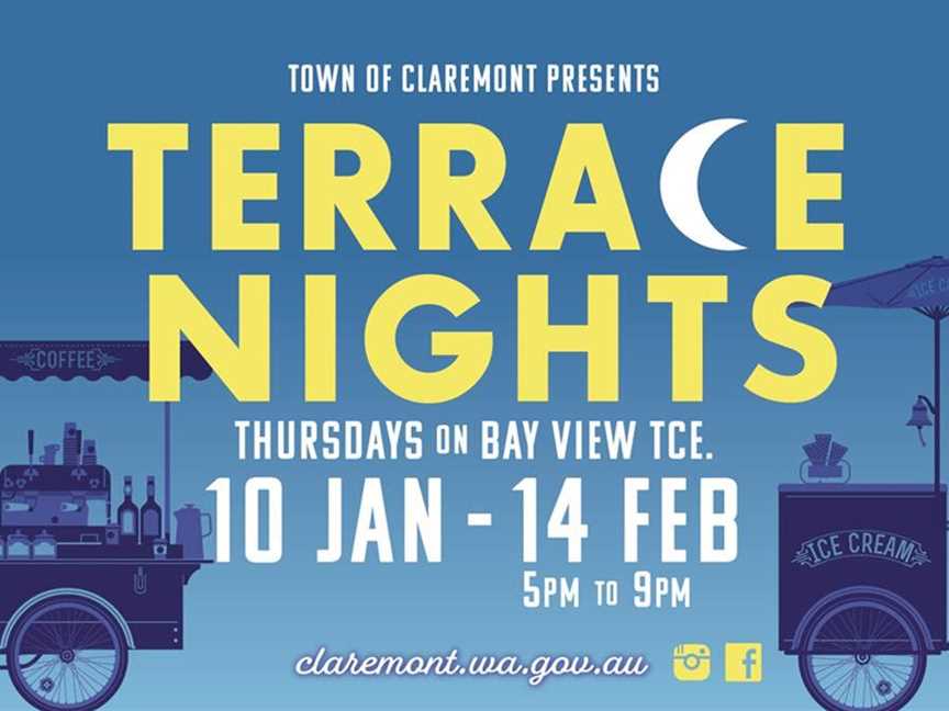 Terrace Nights, Events in Claremont