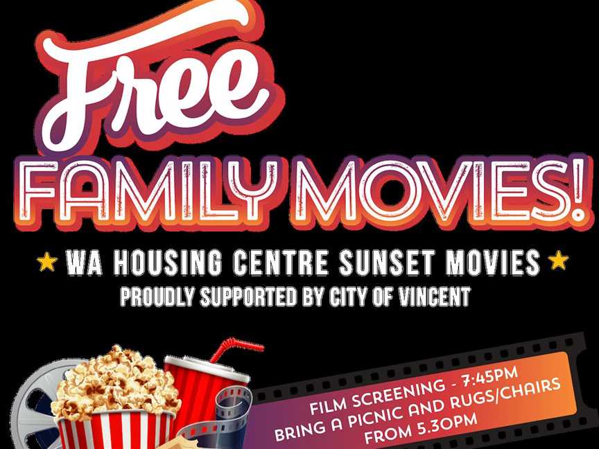 WA Housing Centre Sunset Movies, Events in Mount Hawthorn