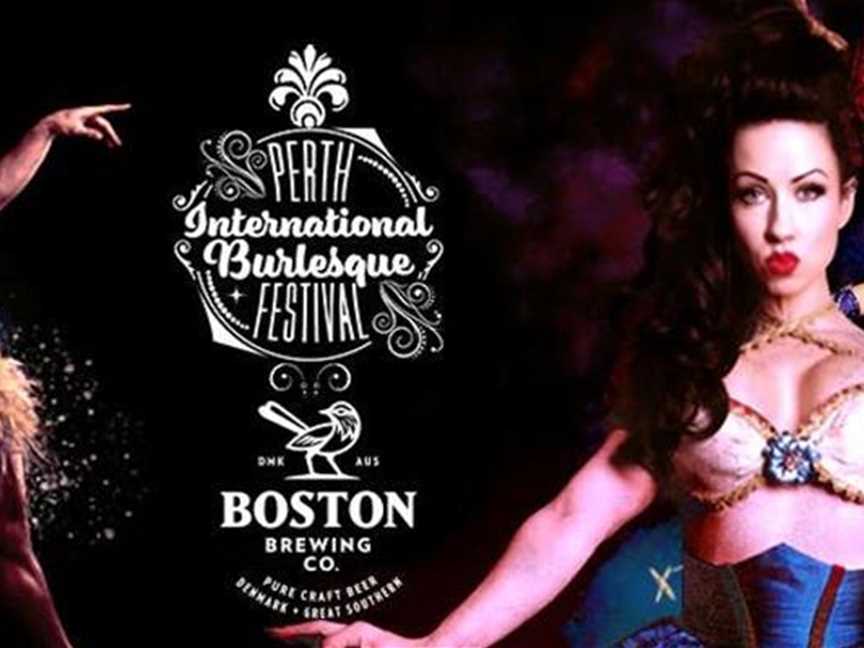 Perth Internation Burlesque Festival healiners ChrisOh! Sweetpea and Jazida
