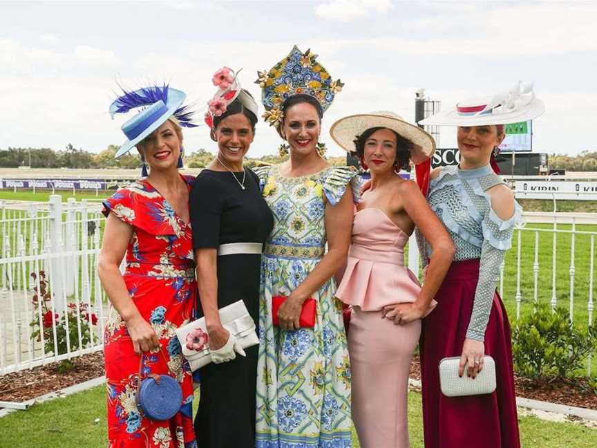 Pairing stunning ladies fashion on the field and a prestigious race, it must be Ascot Racecourse!