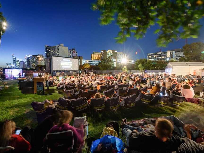 American Express Openair Cinemas, Events in East Perth