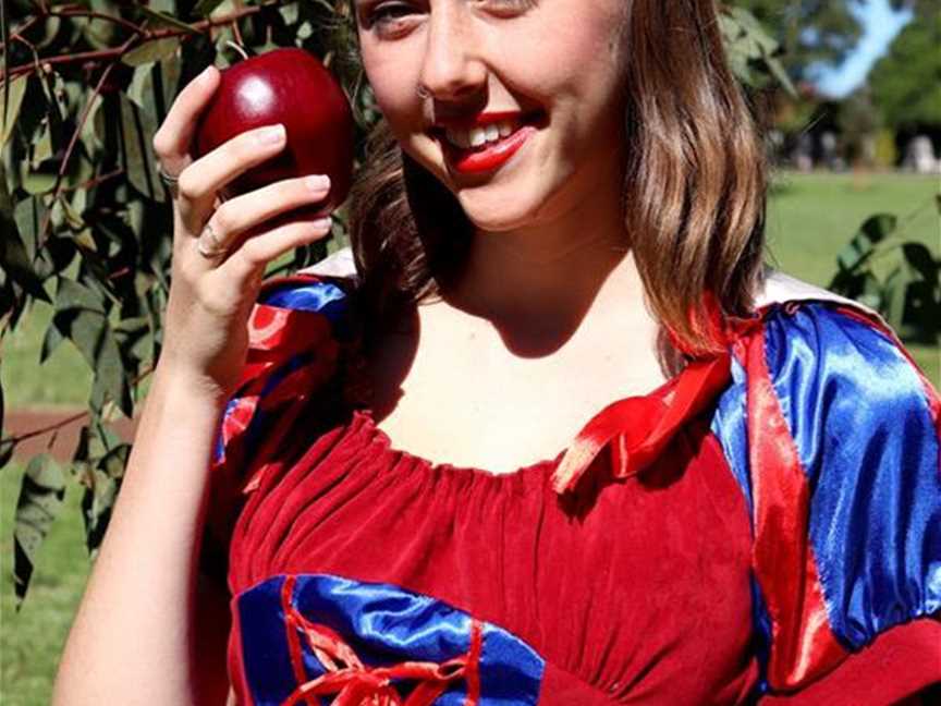 Aimee Croston has the title role in Wembley Theatre Company’s production of The Secret of Snow White.