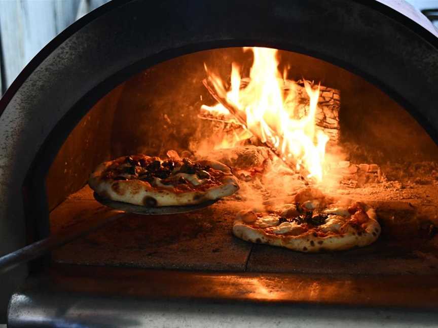 Juniper wood fired pizza oven
