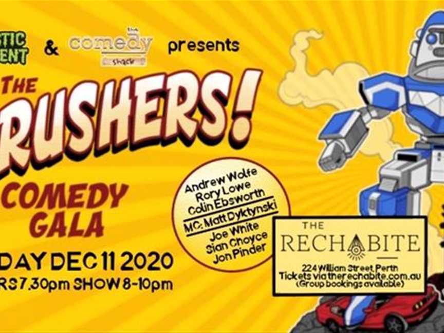 The CRUSHERS Comedy Gala, Events in Northbridge