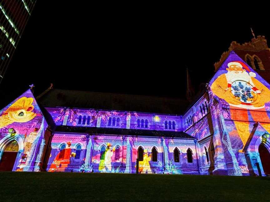 St George's Cathedral Christmas Projections, Events in Perth