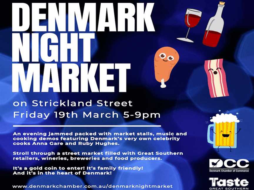 Denmark Night Markets, Events in Denmark