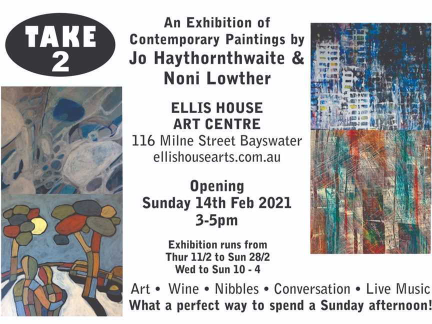 TAKE 2 Art Exhibition, Events in Bayswater
