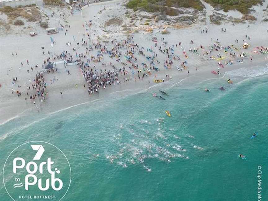 Port To Pub Swim 2021, Events in Rottnest Island