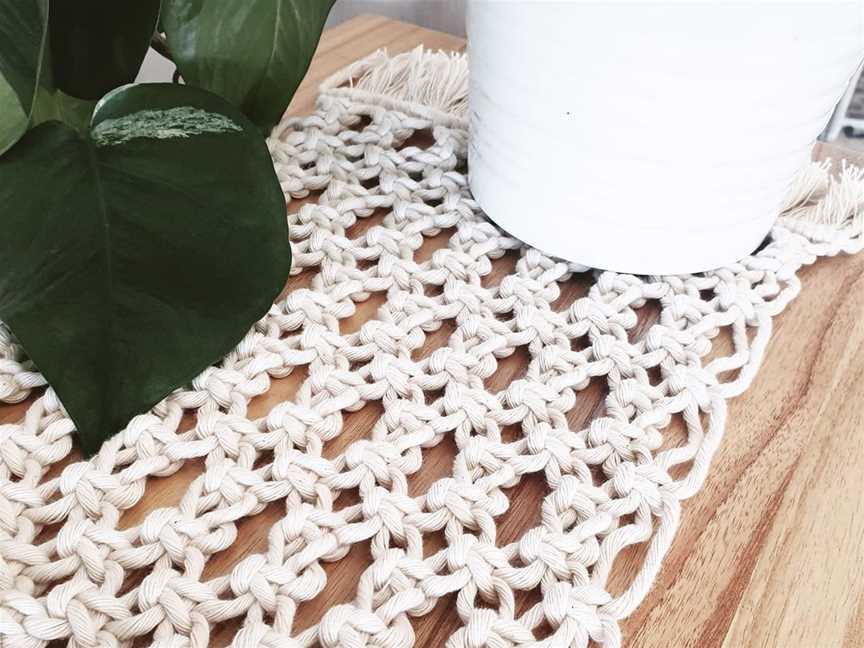 Macrame Table Mat Workshop, Events in Scarborough