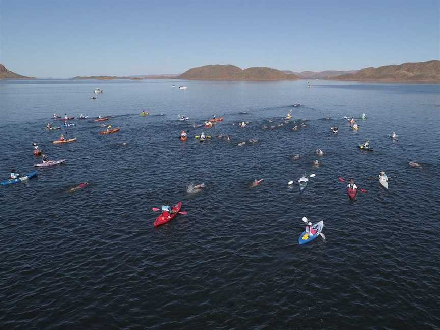 Lake Argyle Swim, Events in Kimberley