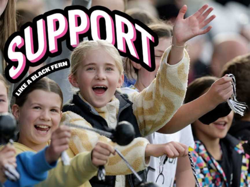 Support like a Black Fern, Kids cheering