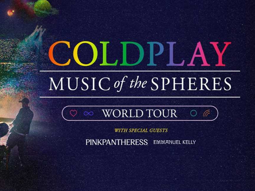 Coldplay – Music Of The Spheres World Tour, Events in Sydney Olympic Park