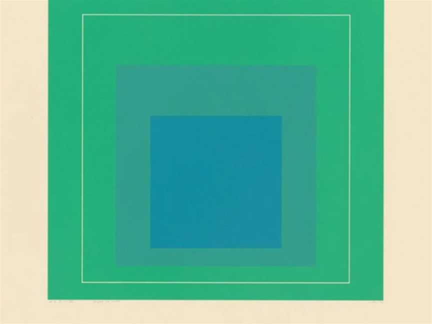 Josef Albers, Gemini G.E.L., White line square III, 1966