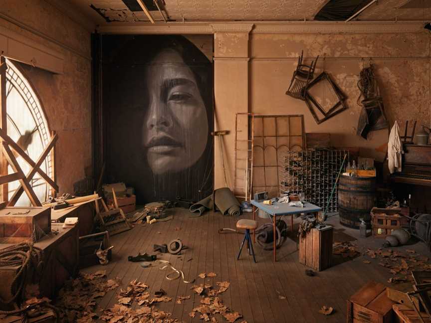 Rone The Clock Room (detail). © RONE 2024.