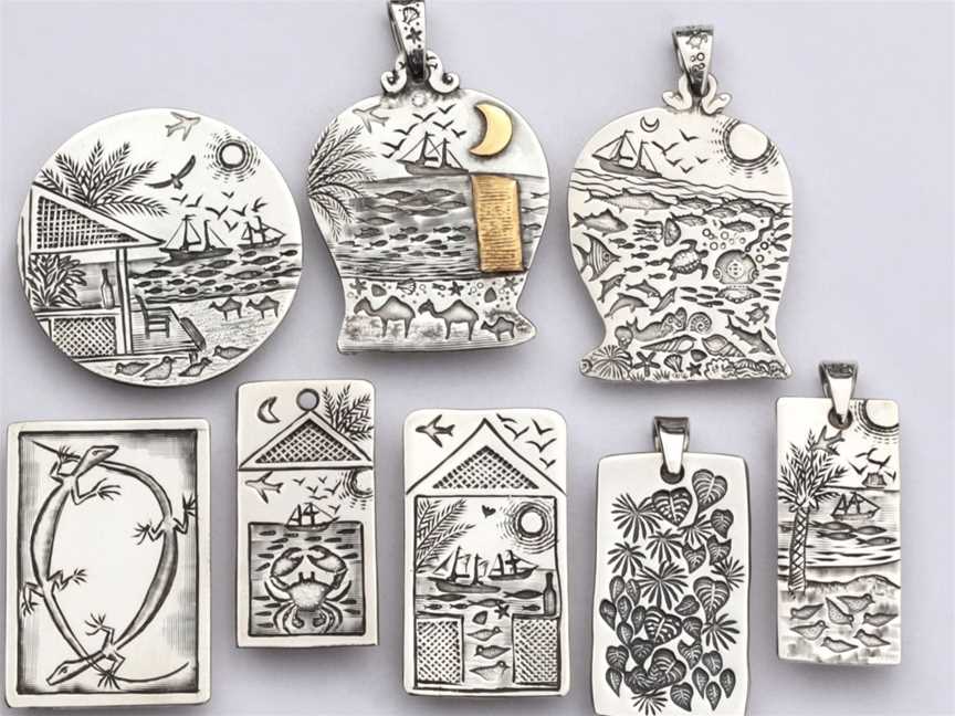Broome Inspired pendants by John Miller Design