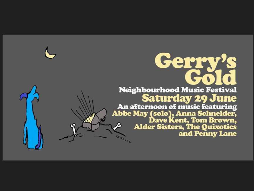 Gerry's Gold - Neighbourhood Music Festival in "Gerry's Lane", Fremantle