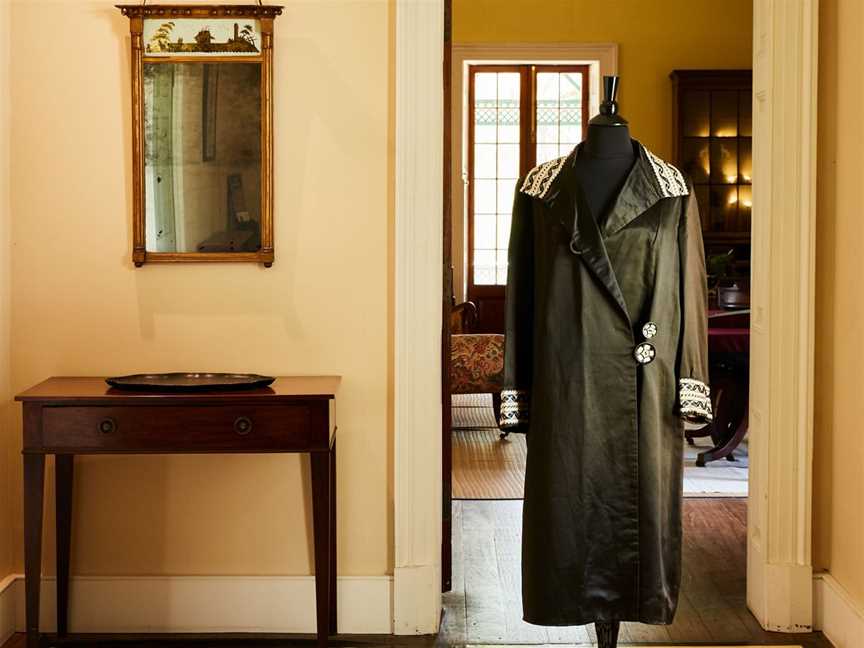 1920s's Coat in Back to Black Exhibition at Old Government House