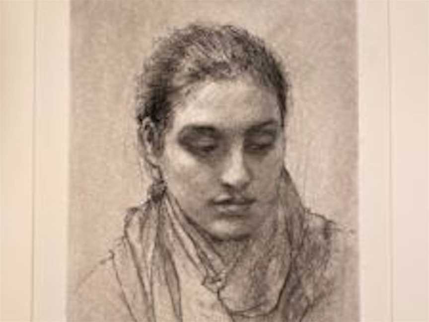 Portrait in Charcoal with Stephanie Sheppard