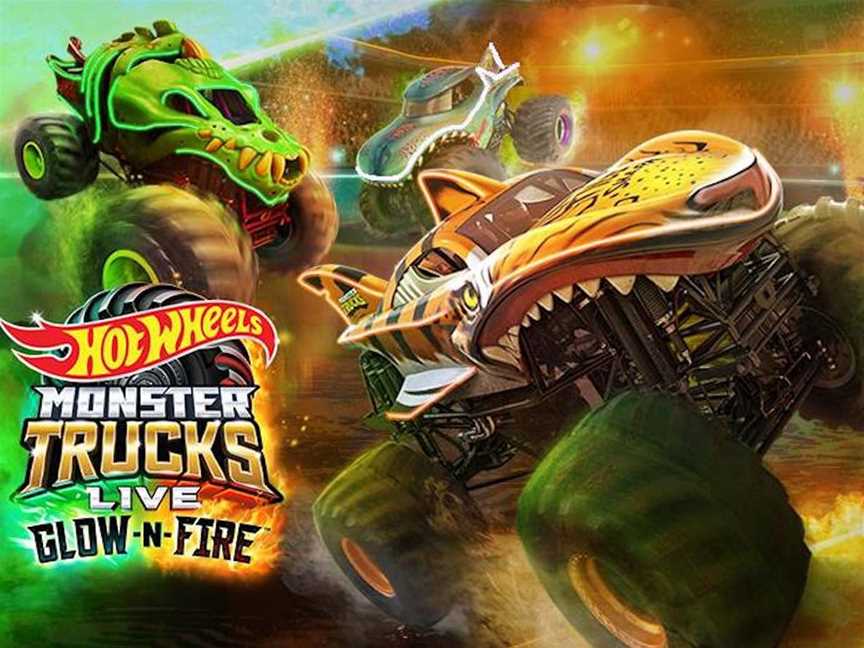 Hot Wheels Monster Trucks Live: Glow-N-Fire, Events in Sydney Olympic Park