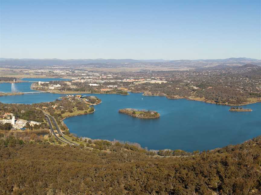 Canberra From Black Mountain Tower