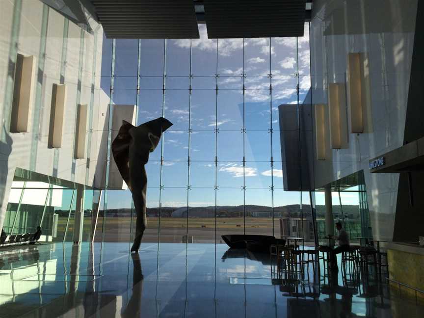 Atriuminteriorat Canberra International Airport