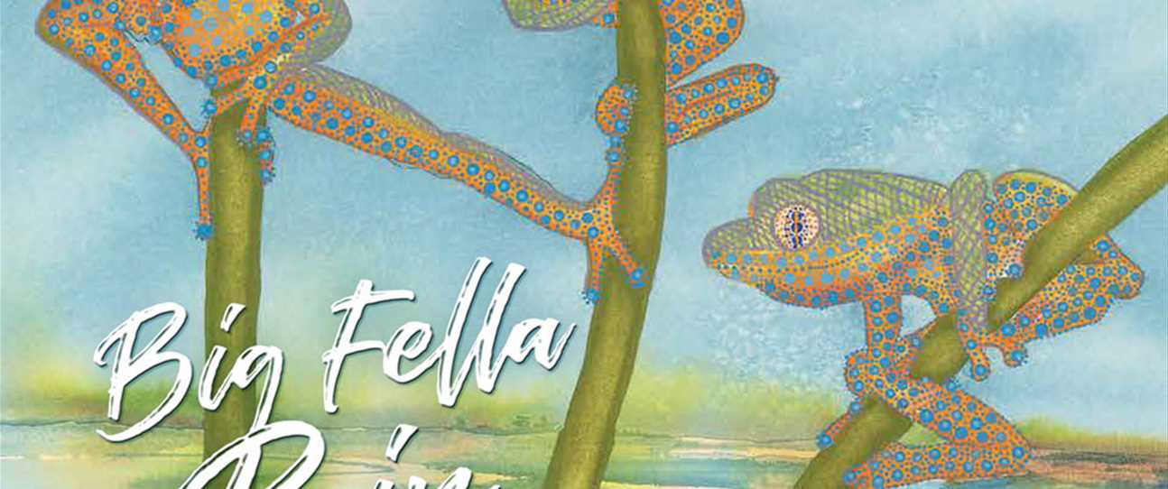 Mother Earth welcomes the wet in stunning picture book Big Fella Rain