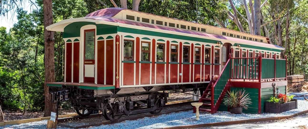 From Fremantle to Dunsborough, Six Cosy Converted Train Carriages for a unique WA Holiday