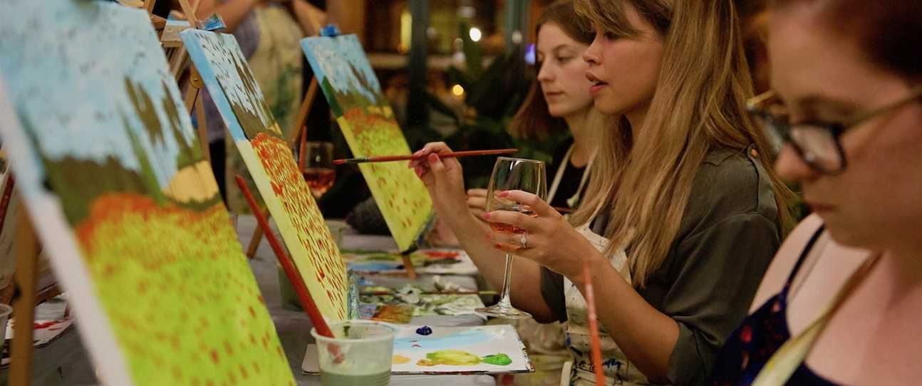 Unleash your inner creative: art workshops for adults